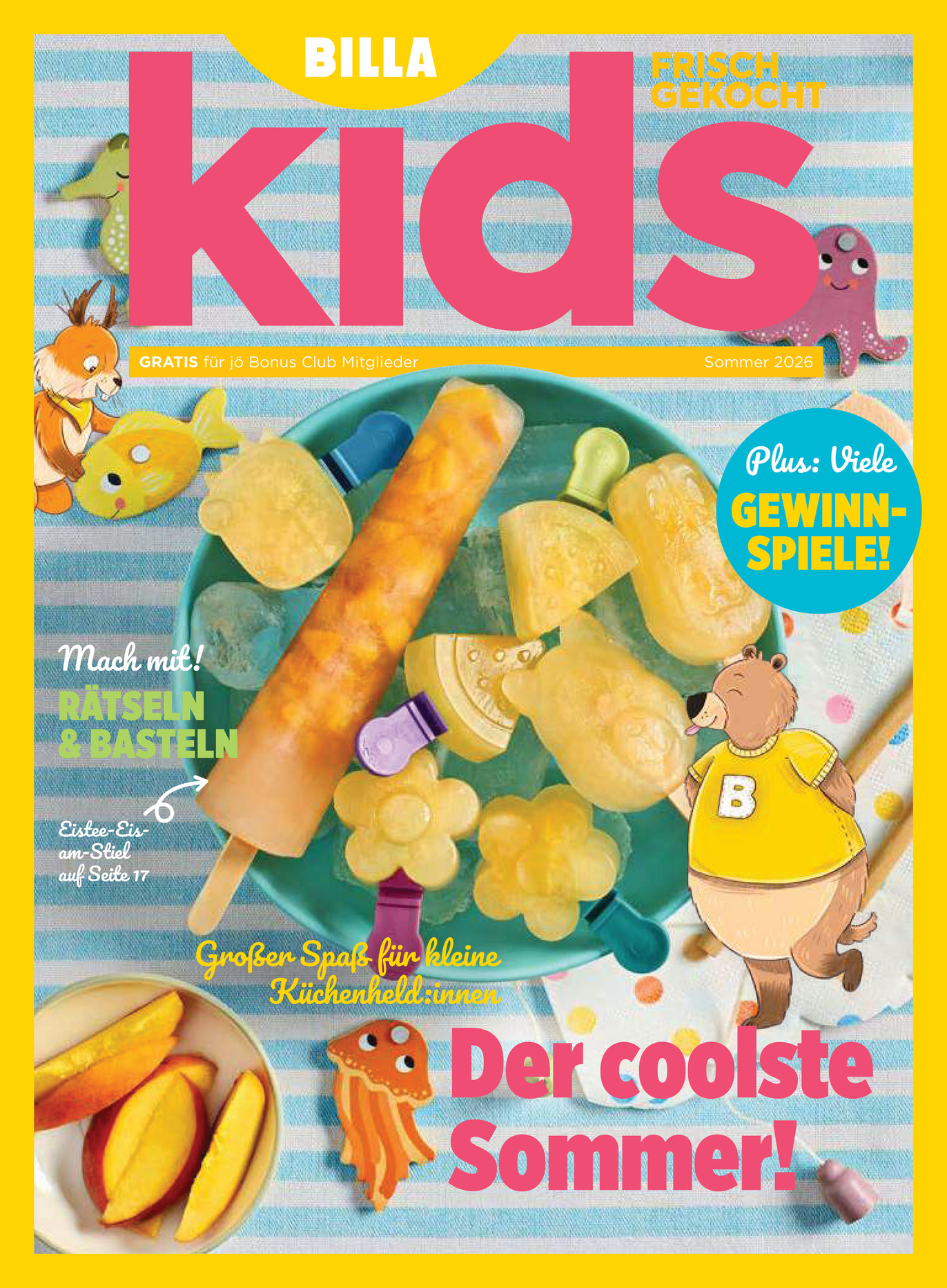 Frisch Gekocht Kids Magazin | Sommer 2026