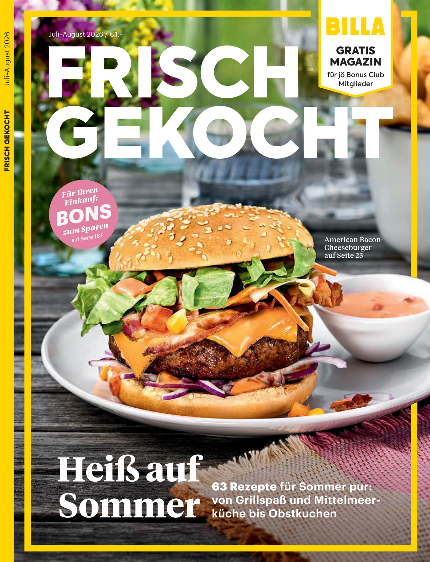 Frisch Gekocht Magazin | Juli August 2026