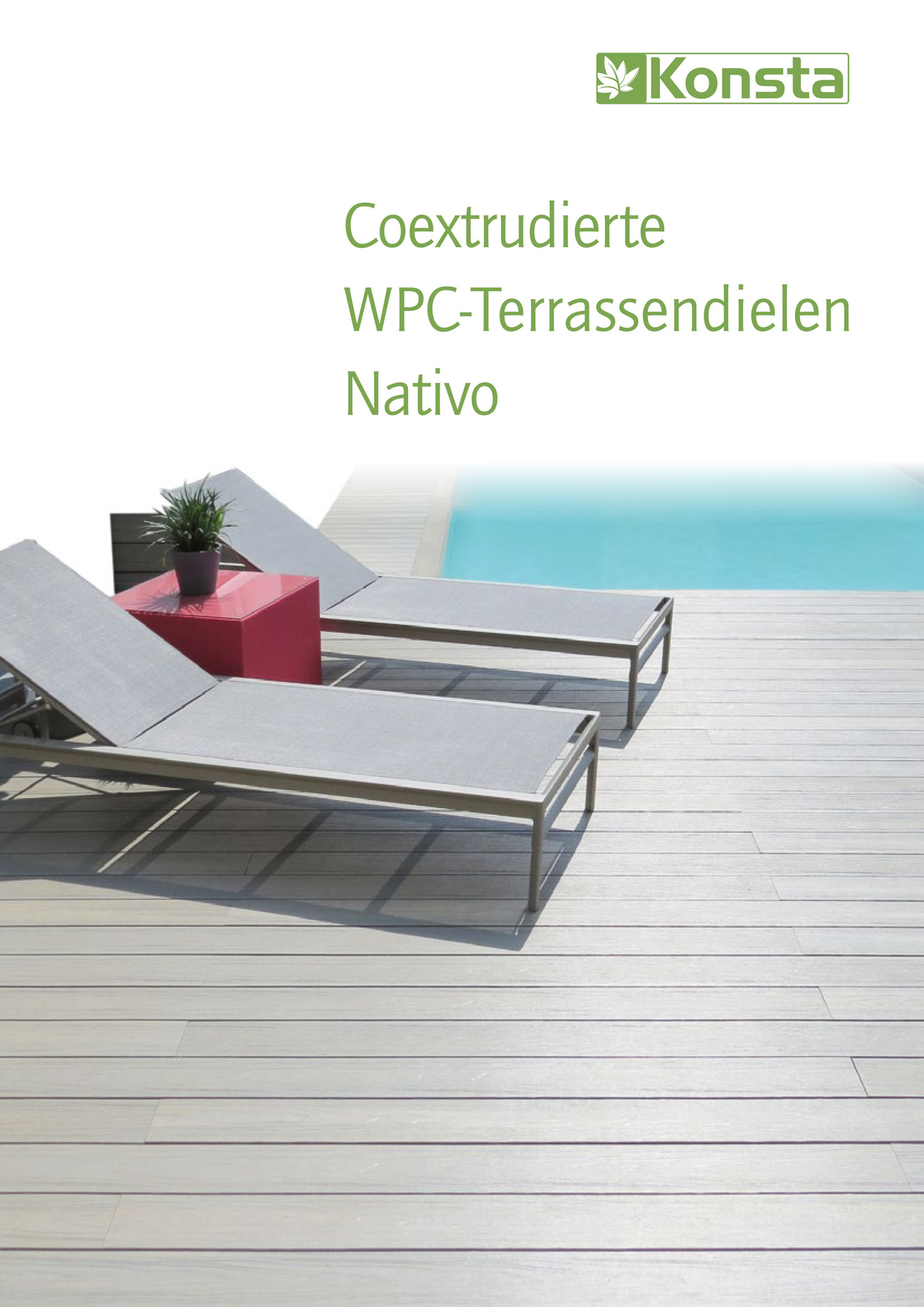 Konsta Broschüre Terrassendielen Nativo