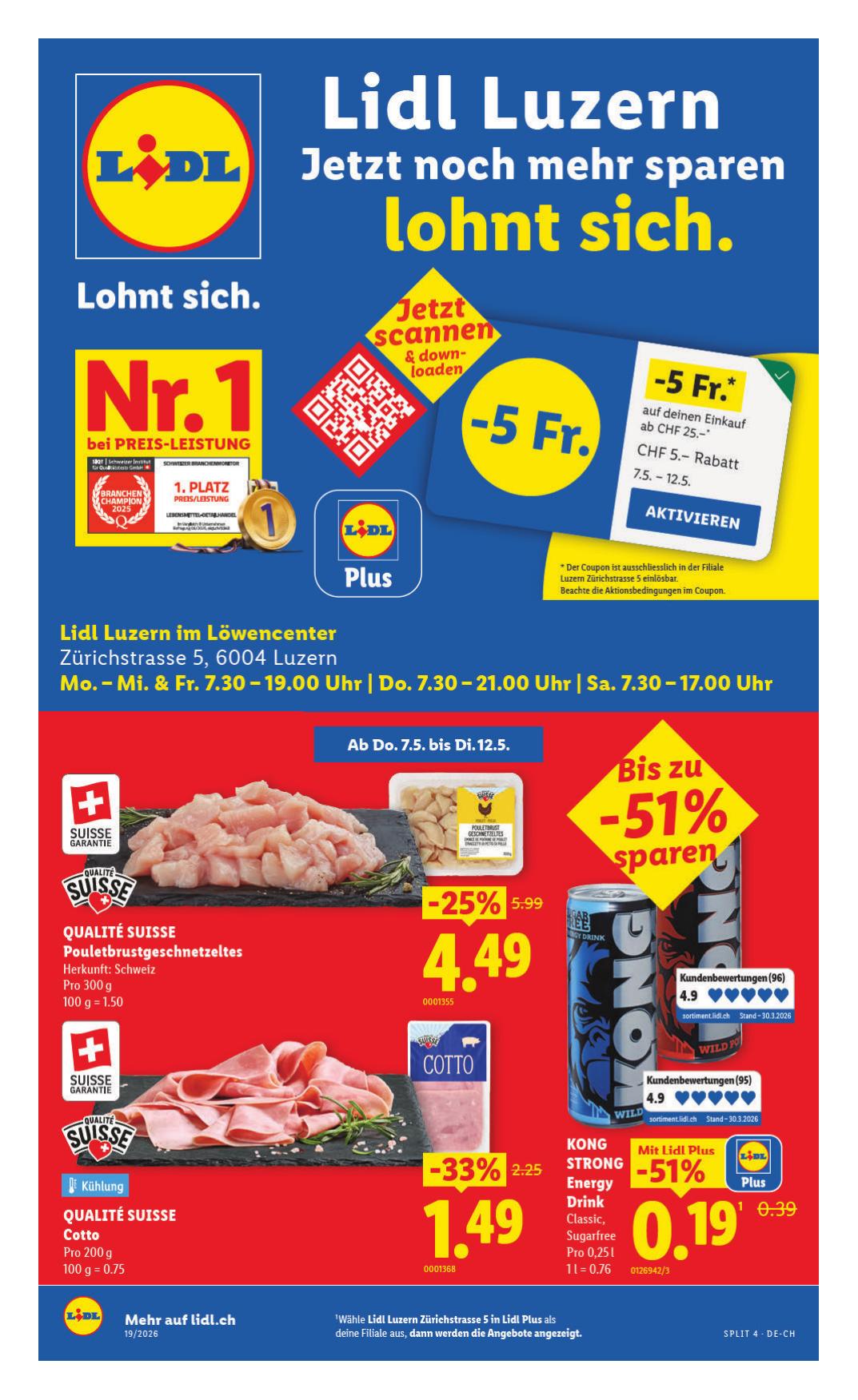 Lidl Neueröffnung Luzern v.19