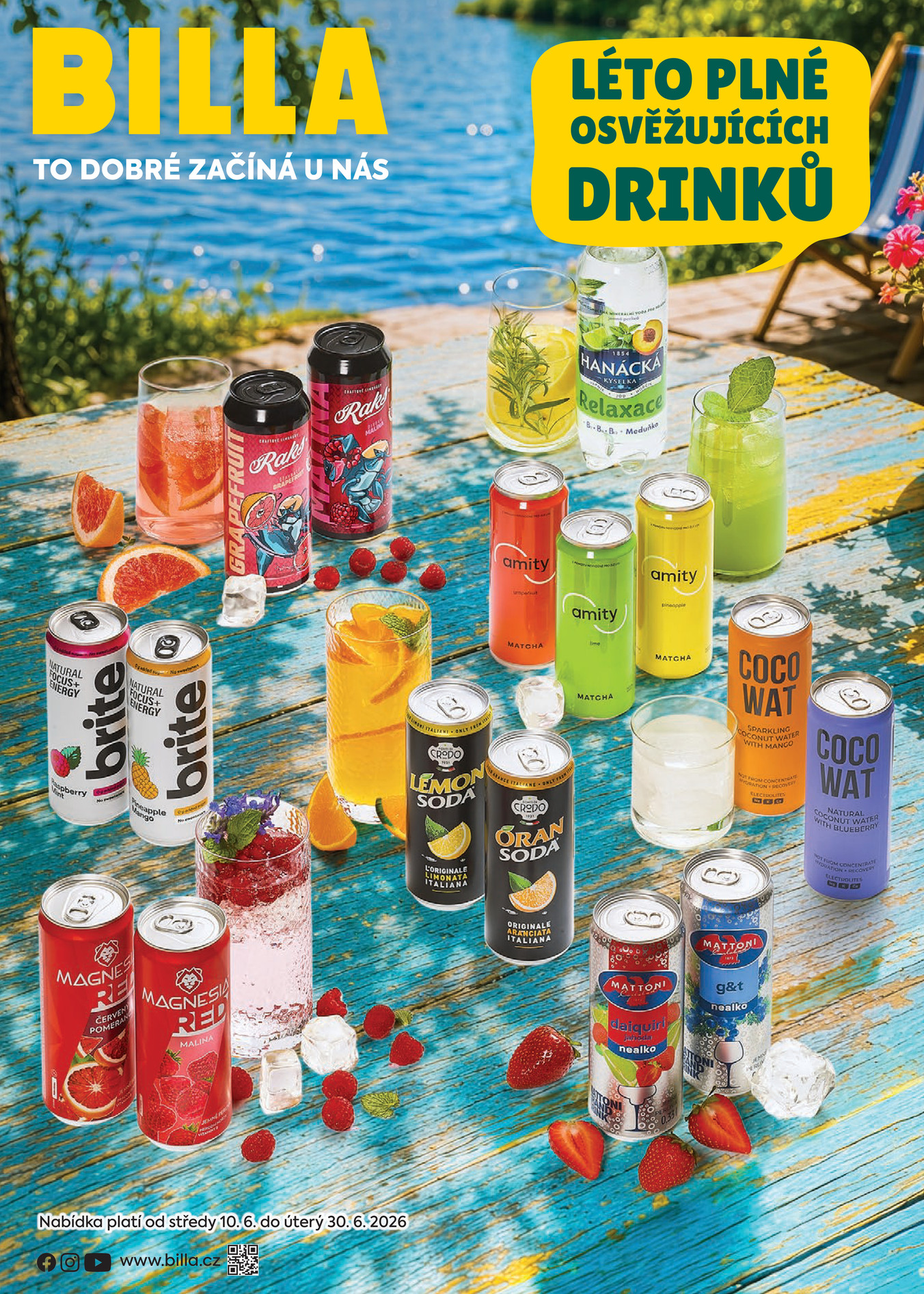 Katalog: Léto Plné Osvěžujících Drinků 10. 6. 30. 6. 2026