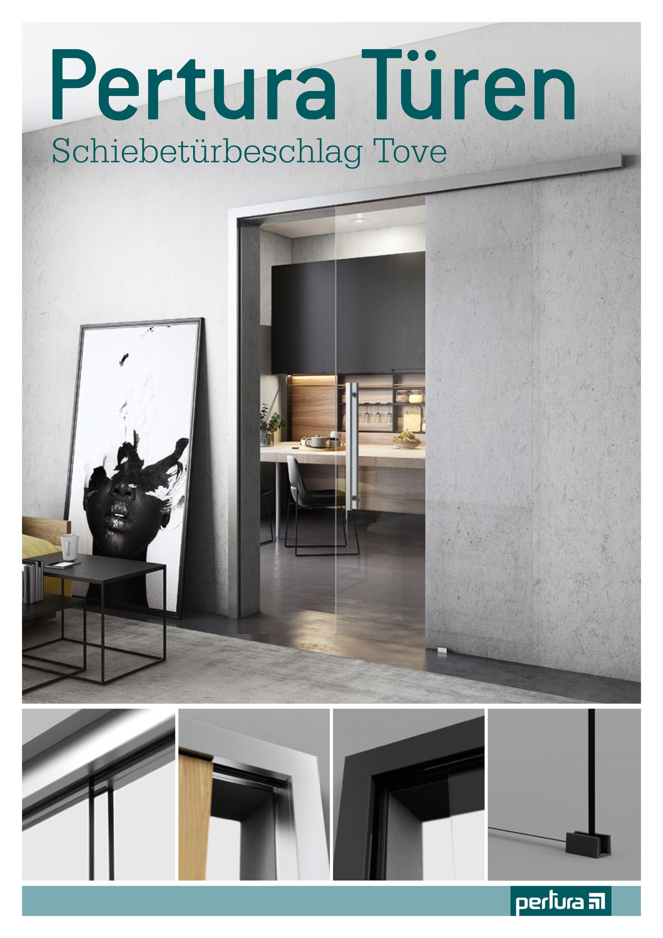 EM Pertura Broschuere Schiebetuerbeschlag DE