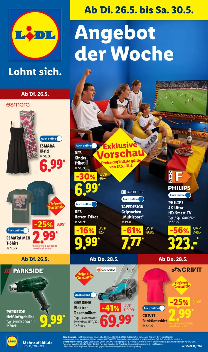 Aktionsprospekt 26.05.2026 – 30.05.2026