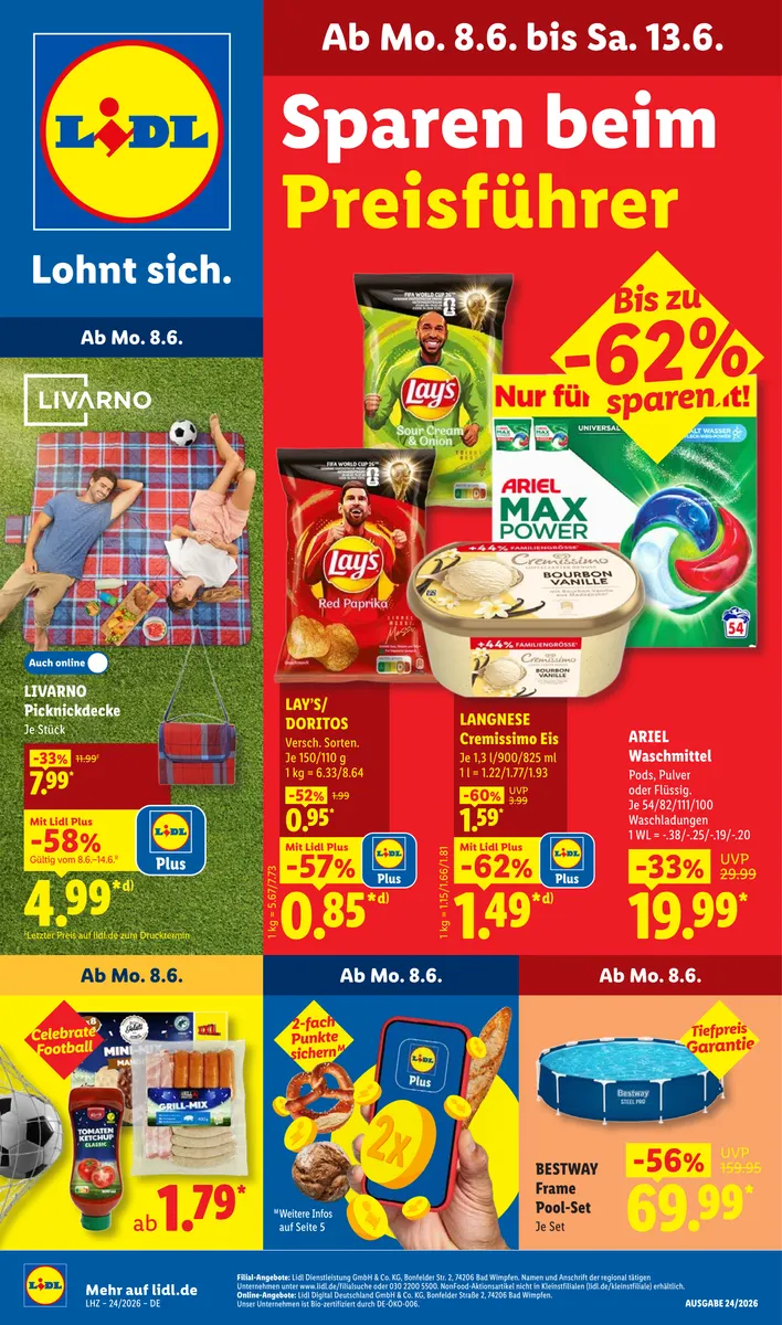 Aktionsprospekt 08.06.2026 – 13.06.2026