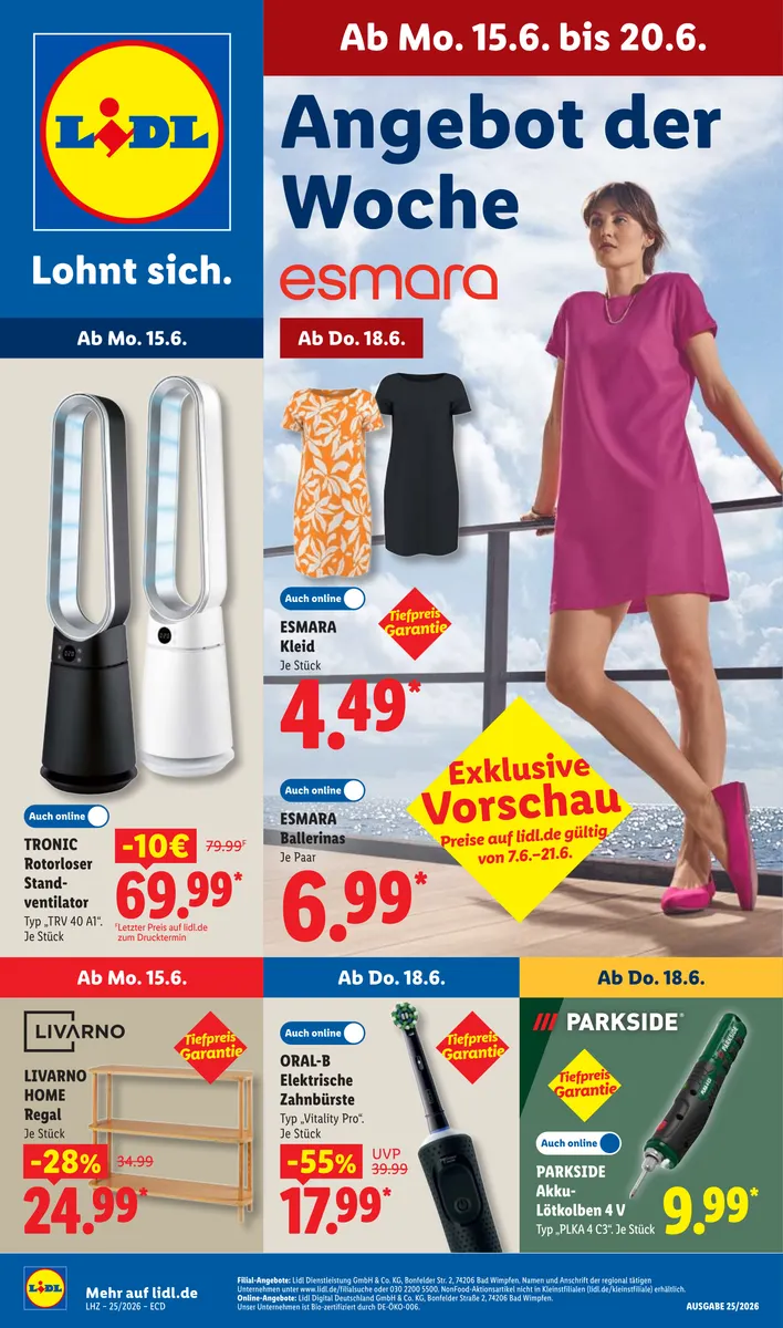 Aktionsprospekt 15.06.2026 – 20.06.2026
