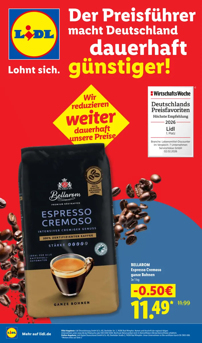 Der Preisführer Macht Deutschland Dauerhaft Günstiger!