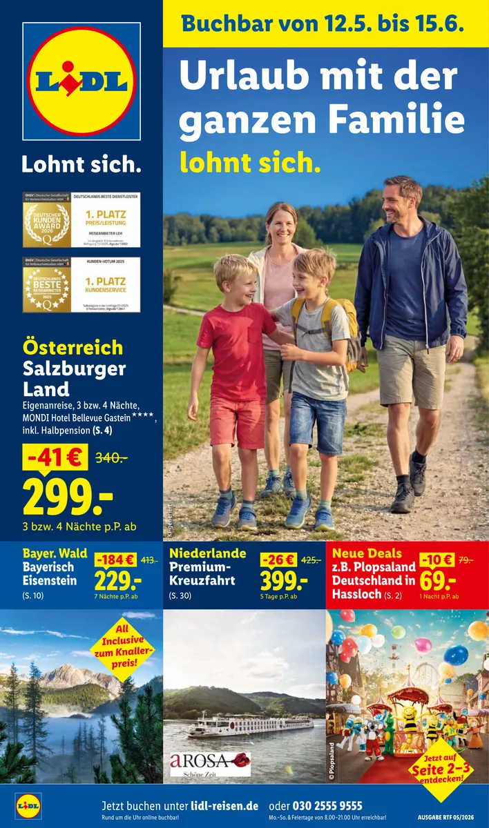 Mai/juni Reise Highlights 12.05.2026 15.06.2026