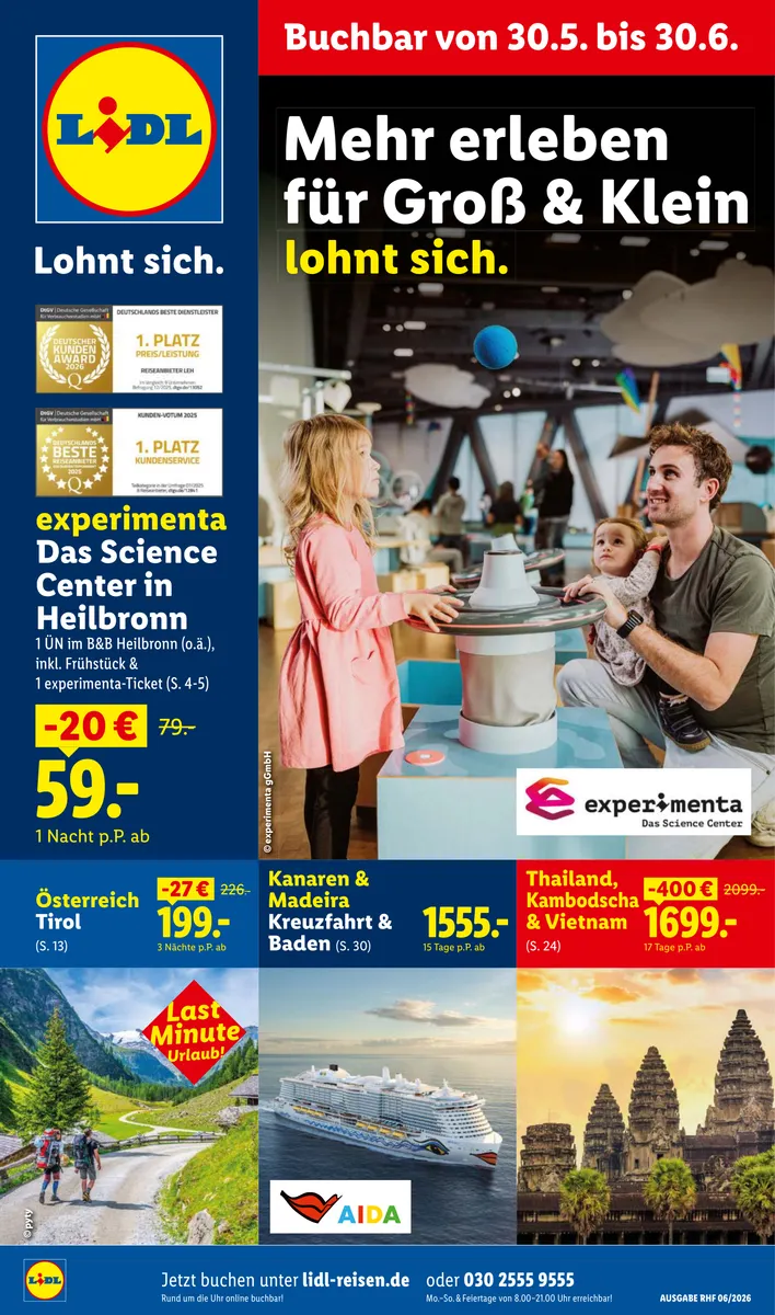 Juni Reise Highlights 29.05.2026 30.06.2026