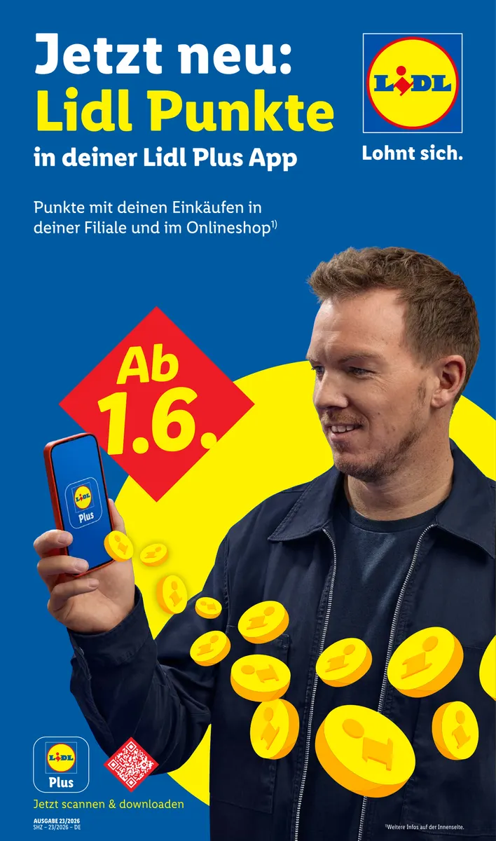 Jetzt Neu: Lidl Punkte in Deiner Lidl Plus App