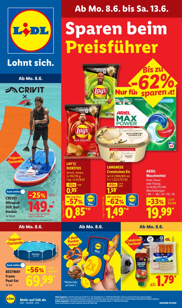 Aktionsprospekt 08.06.2026 – 13.06.2026