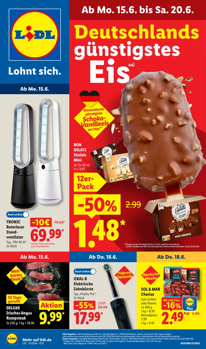 Aktionsprospekt 15.06.2026 – 20.06.2026