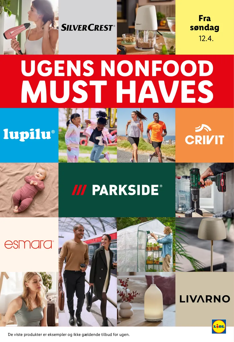 Søn. d. 12. Lør. d. 18. Apr. Ugens Nonfood Must Haves | Lidl Danmark Lidl.dk