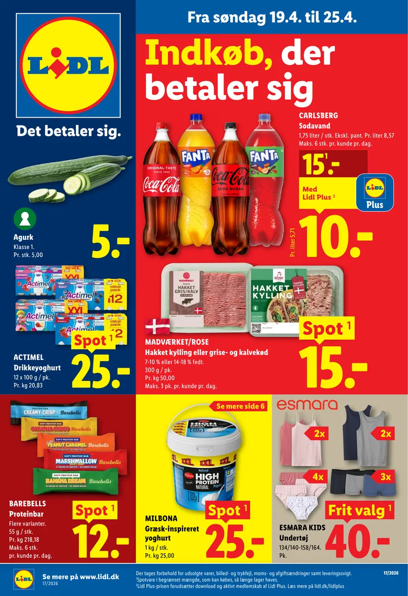 Fra Søndag 19.4 Til 25.4 Tilbudsavis | Lidl Danmark Lidl.dk