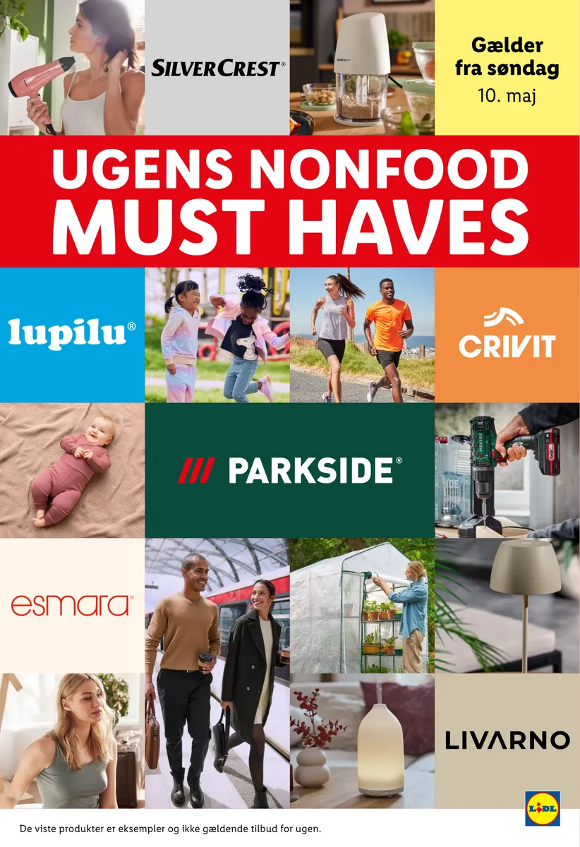 Fra Søndag 10.5. Til 16.5. Ugens Nonfood Must Haves | Lidl Danmark Lidl.dk