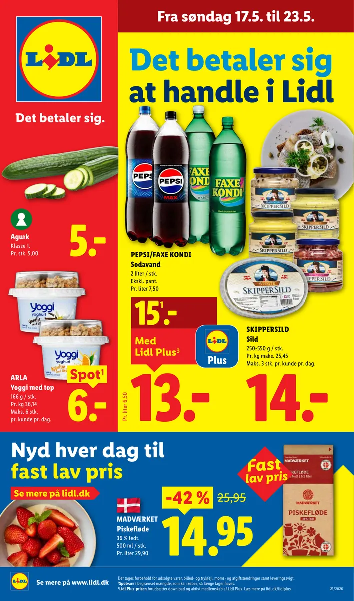 Fra Søndag 17.5. Til 23.5. Tilbudsavis | Lidl Danmark Lidl.dk