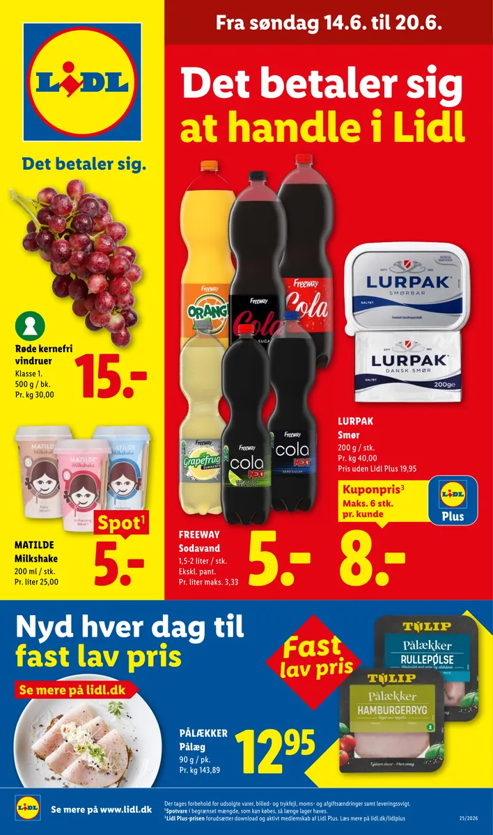 Fra Søndag 14.6. Til 20.6. Tilbudsavis | Lidl Danmark Lidl.dk