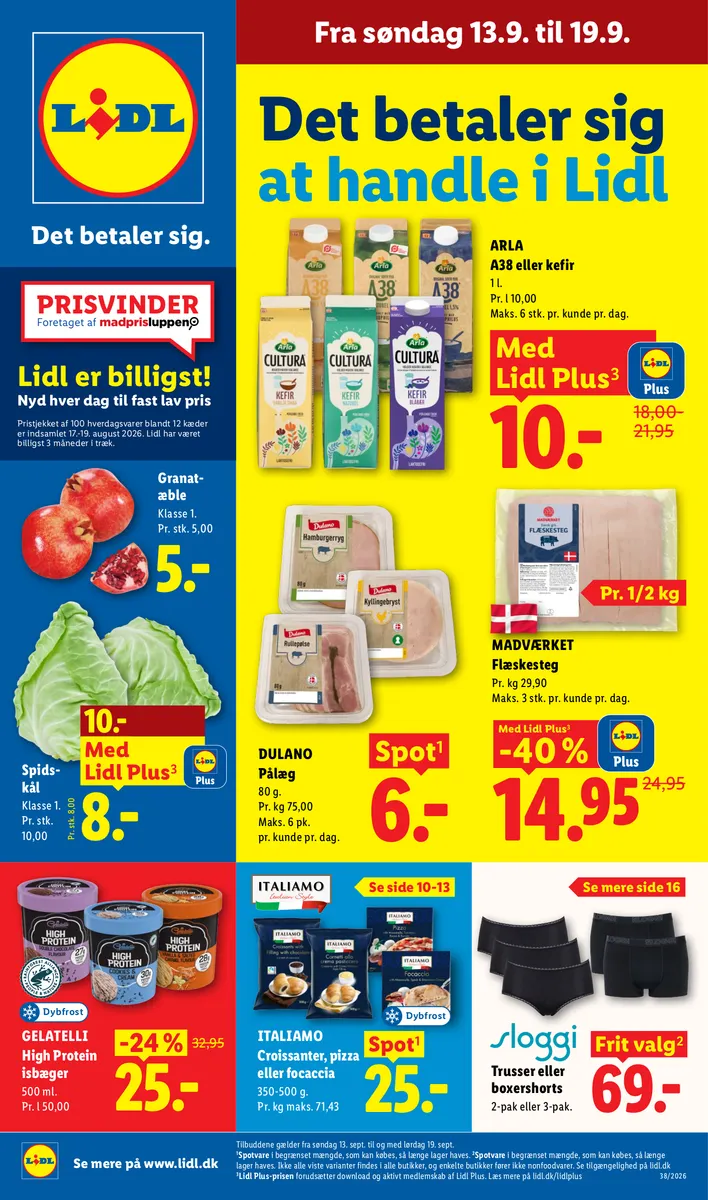 Fra Søndag 13.9 Til 19.9. Lidl Avis | Lidl Danmark Lidl.dk