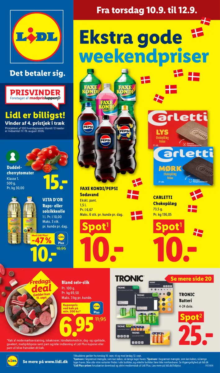 Fra Søndag 6.9 Til 12.9. Lidl Avis | Lidl Danmark Lidl.dk