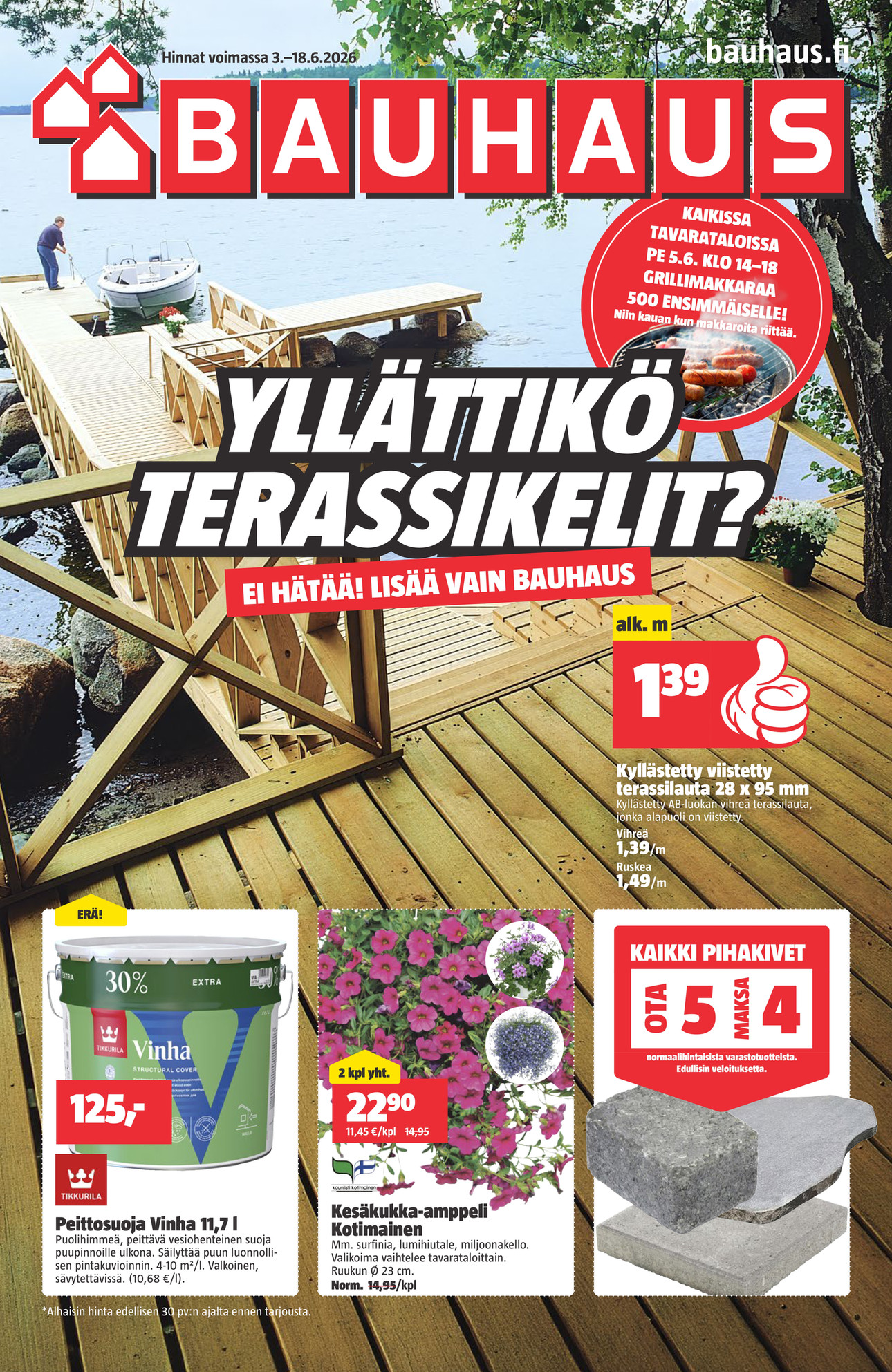 Bauhaus Tarjouslehti 3.–18.6.2026