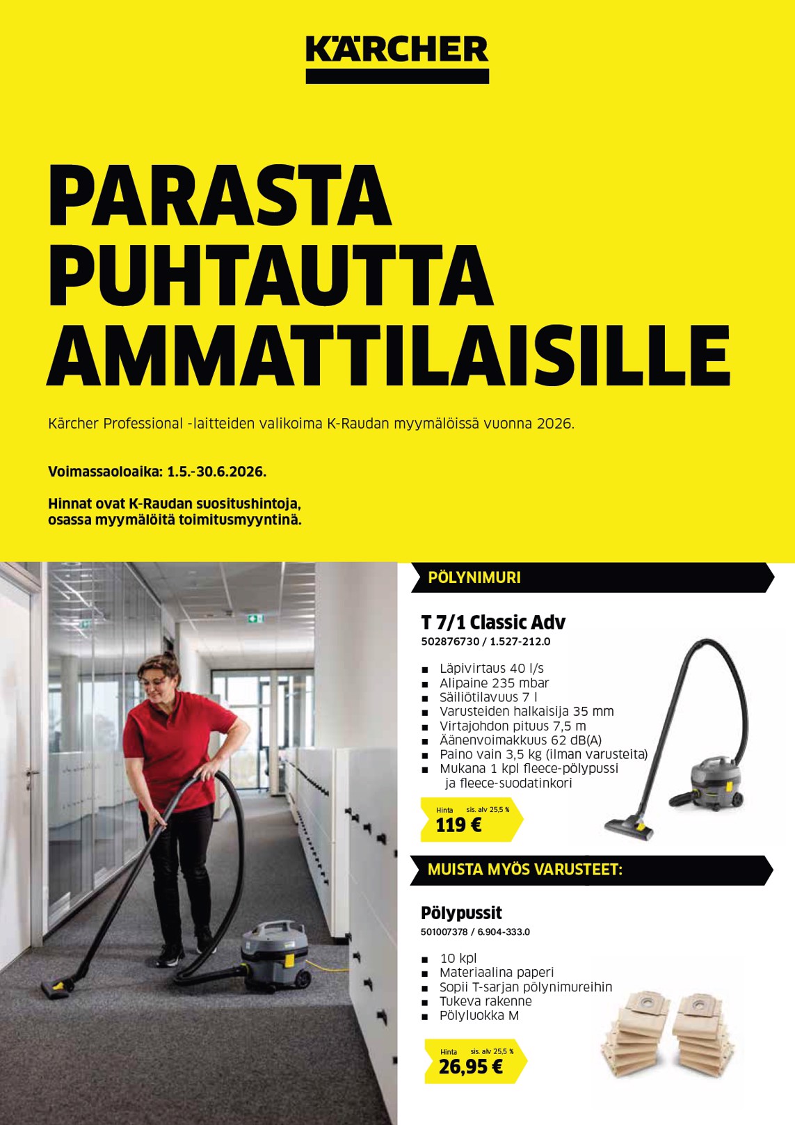 Kärcher Kesäkuvasto 2026