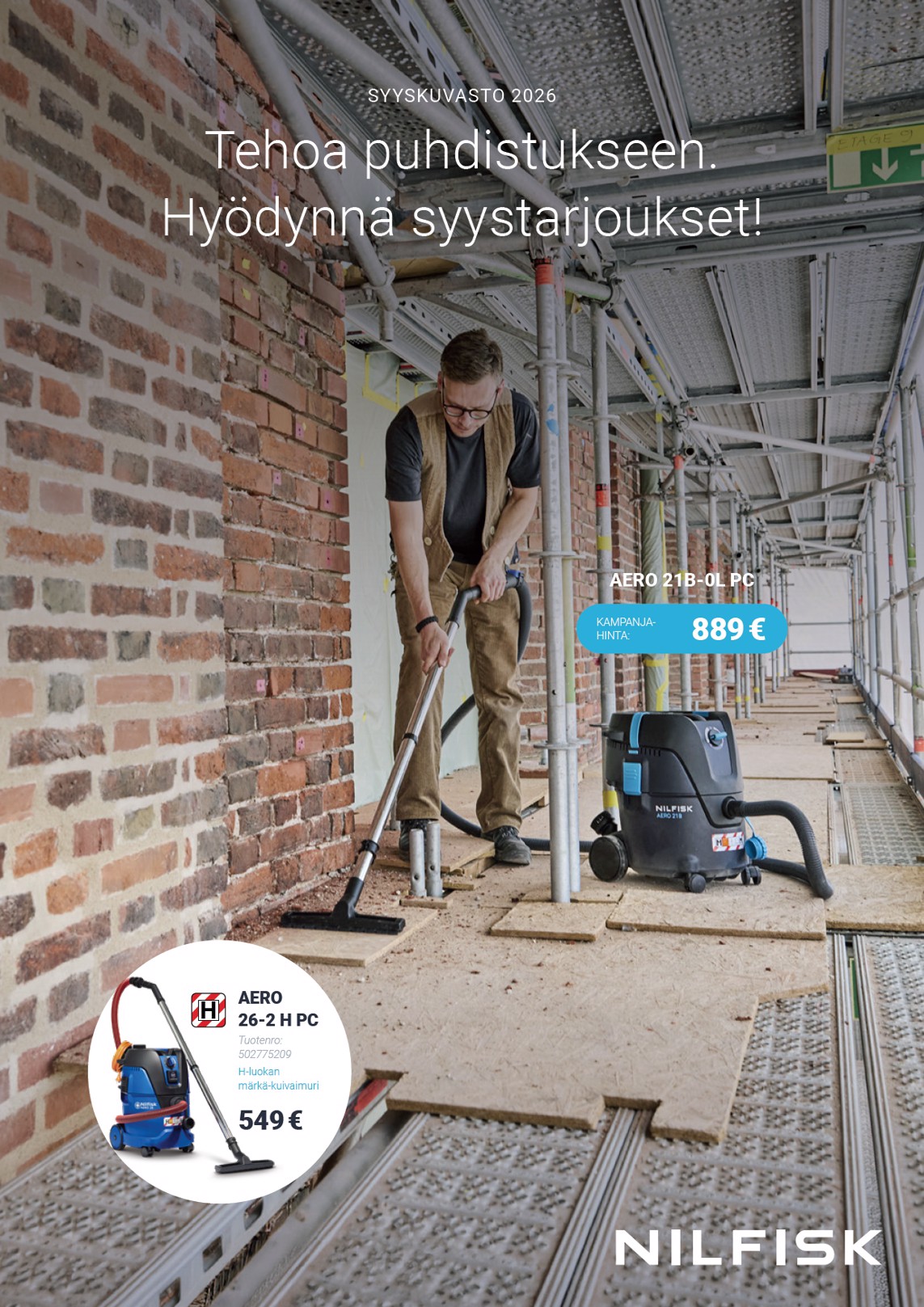 Nilfisk Syyskuvasto 2026