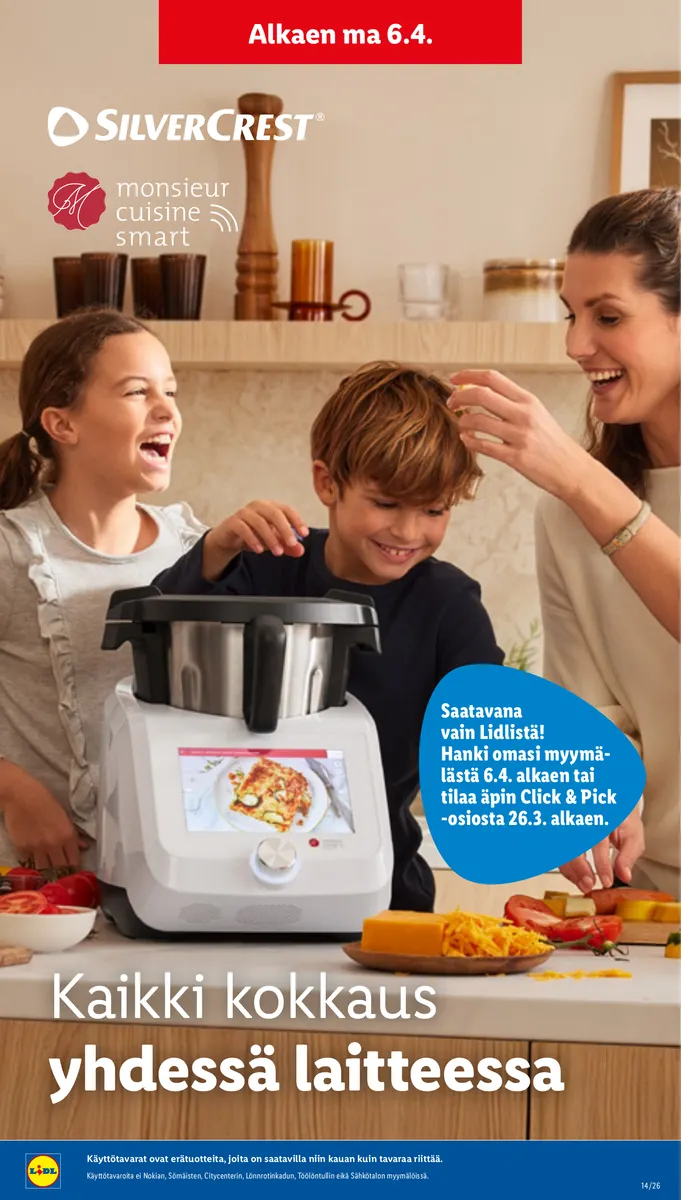 Monsieur Cuisine Alkaen