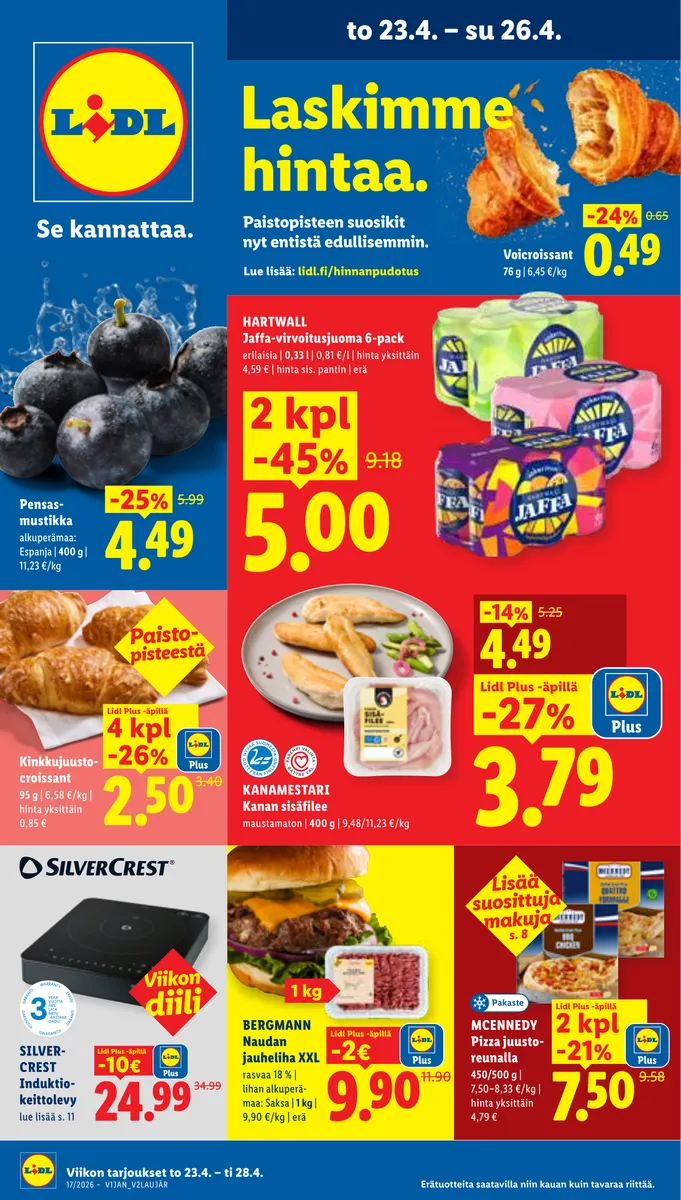 Koko Suomen Tarjoukset to 23.4. – ti 28.4.