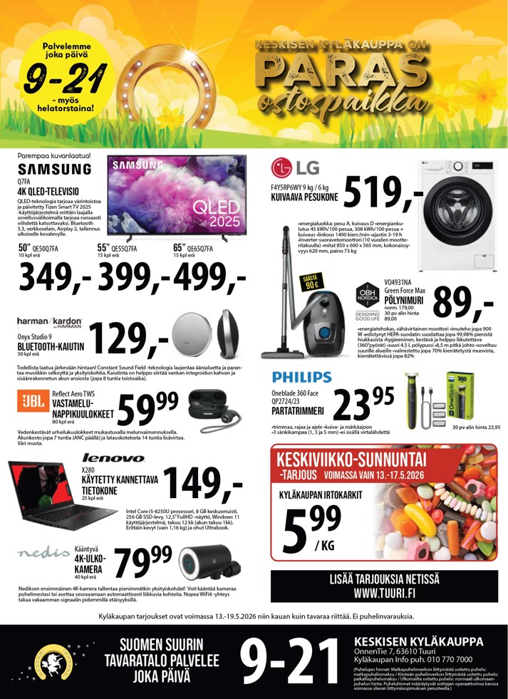 Kyläkauppa Veljekset Keskinen