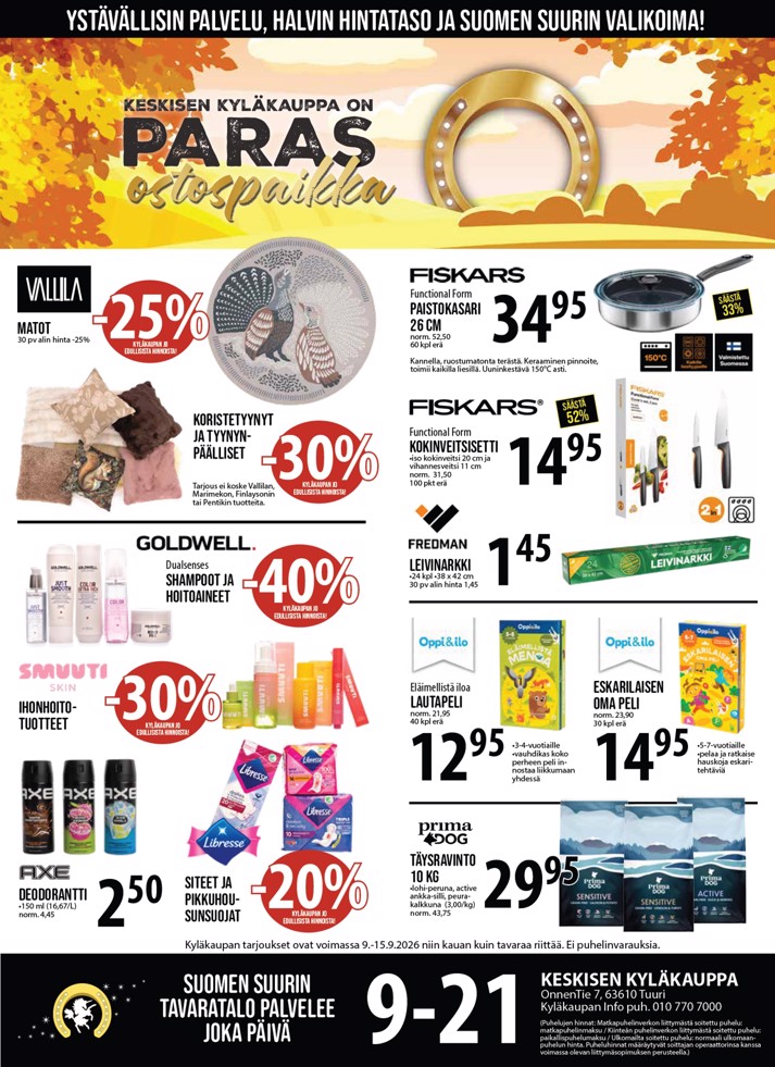 Kyläkauppa Veljekset Keskinen