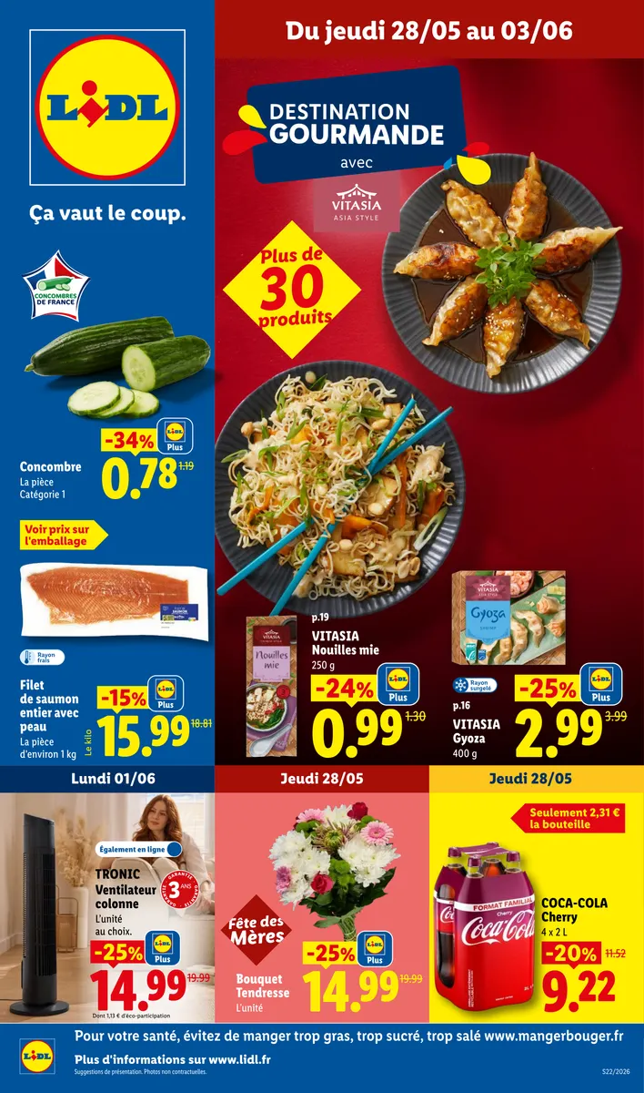 Du 28/05 au 03/06 Les Promos de la Semaine | Lidl France Lidl.fr
