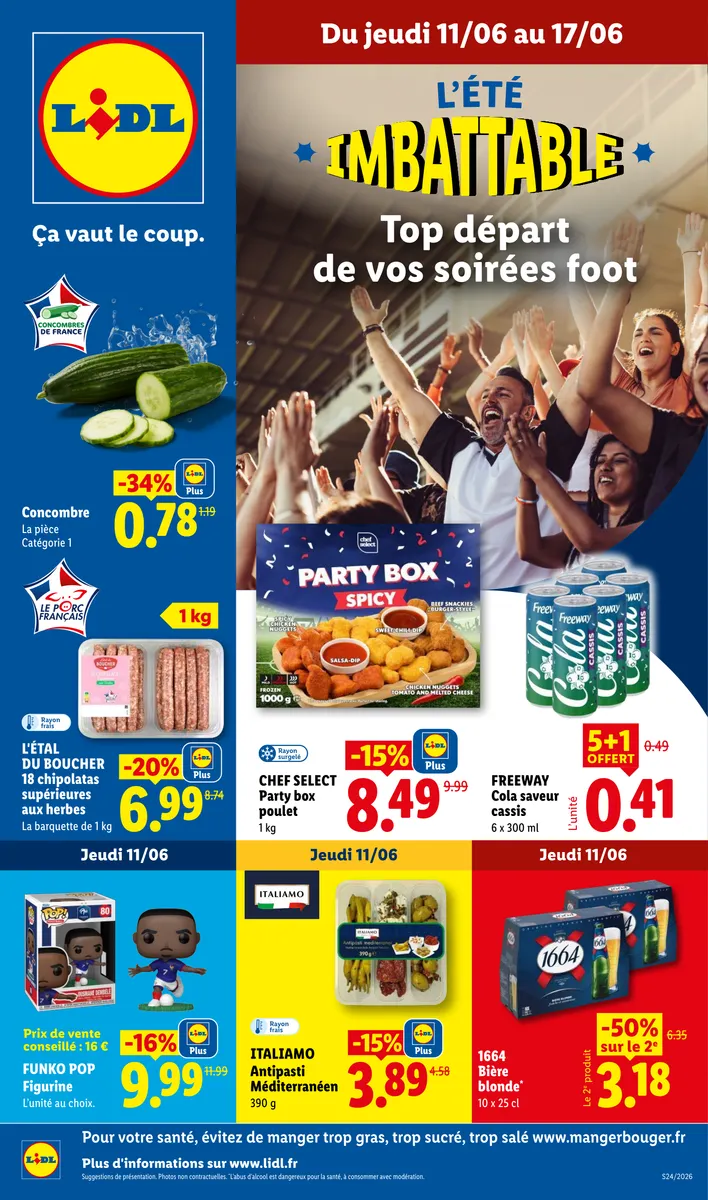 Du 11/06 au 17/06 Les Promos de la Semaine | Lidl France Lidl.fr