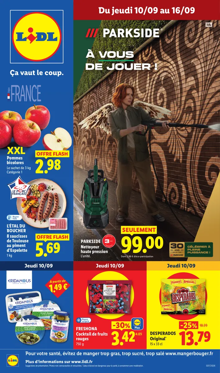 Du 10/09 au 16/09 Les Promos de la Semaine | Lidl France Lidl.fr
