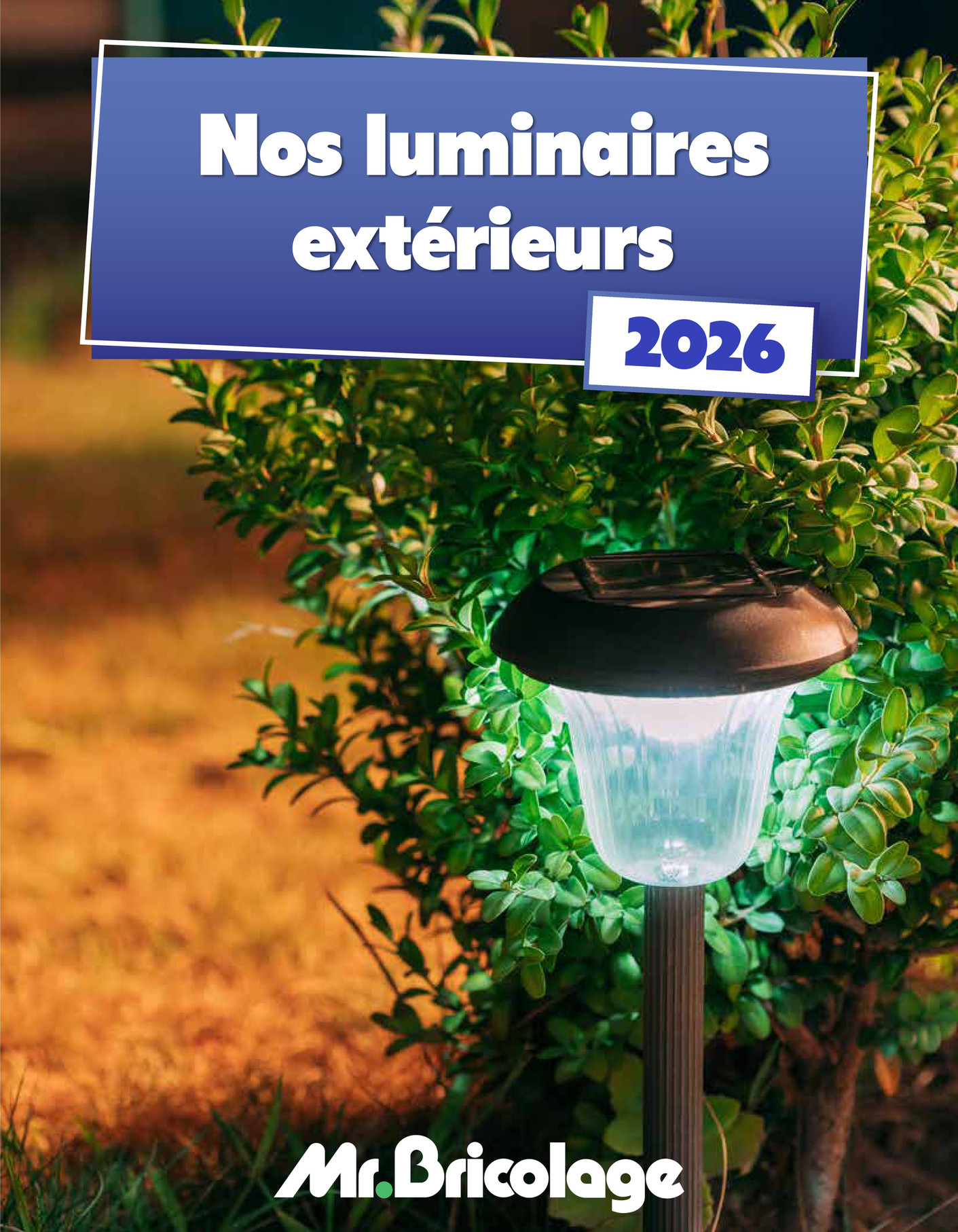 Catalogue Jardin 2026 Luminaires