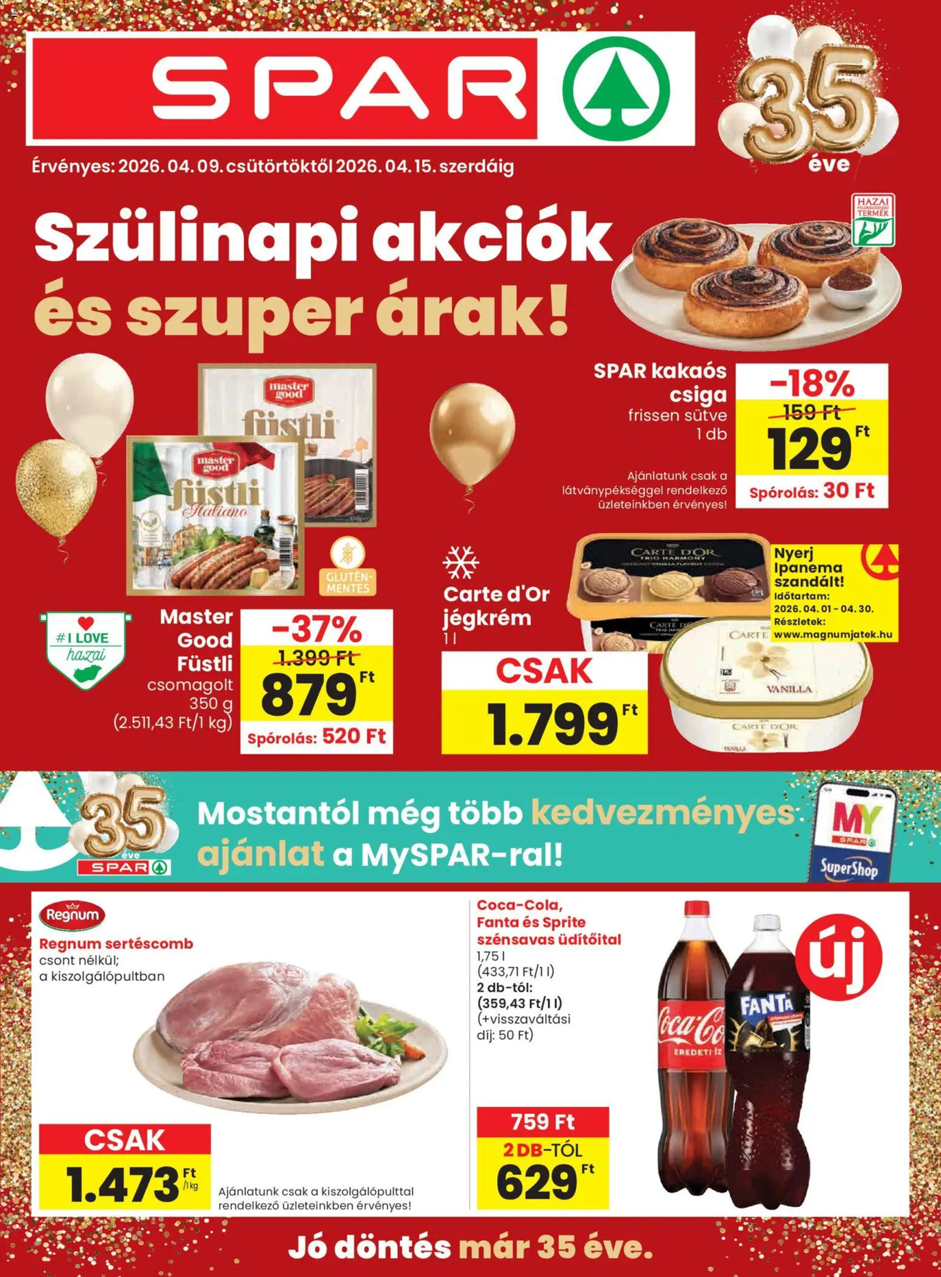 Spar Week 15 16