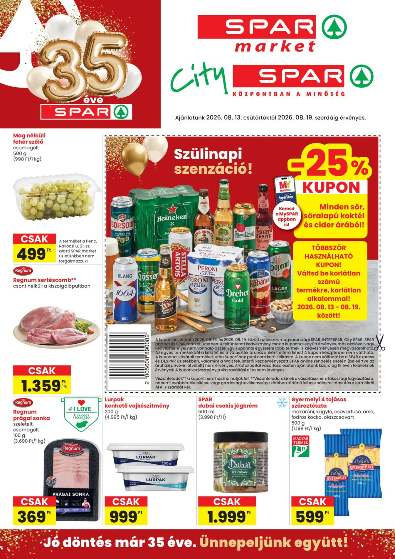 Spar Week 33 34