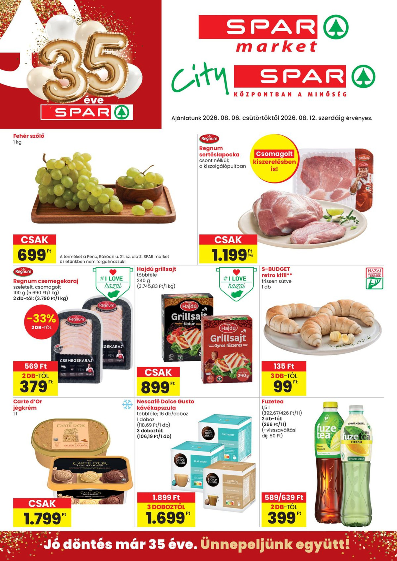 Spar Week 32 33