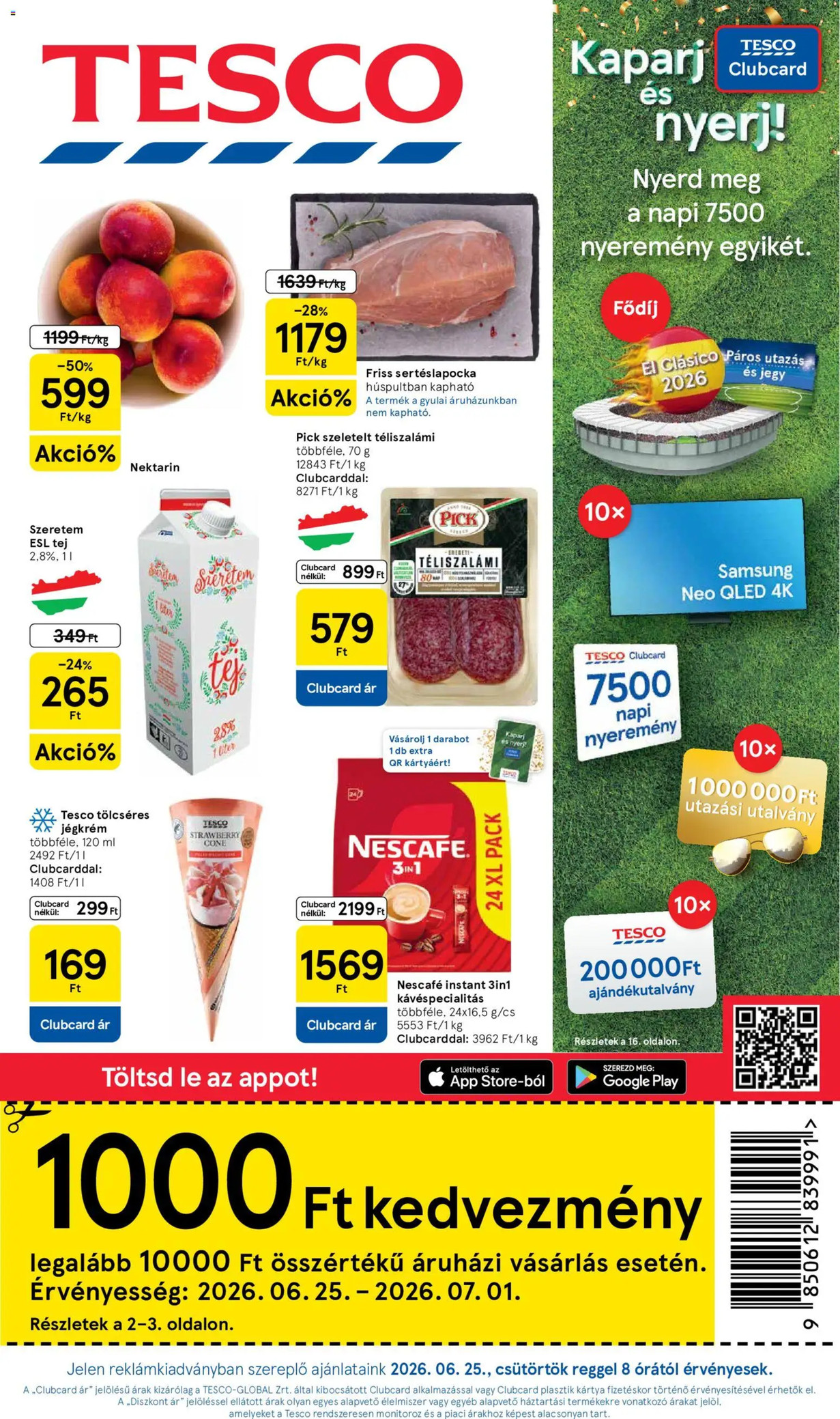 Tesco Week 26 27