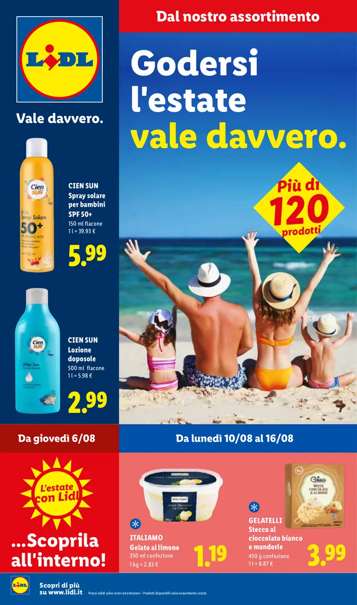 Dal Nostro Assortimento Godersi L'estate Vale Davvero | Lidl Italia Lidl.it