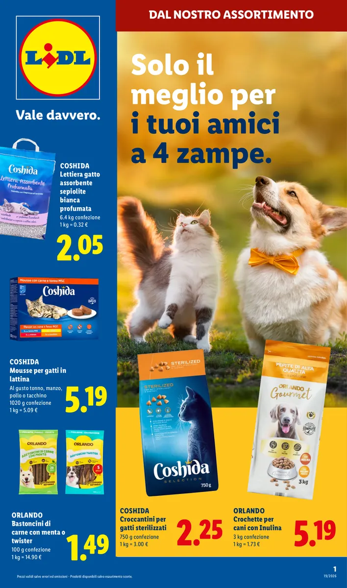 Dal Nostro Assortimento Per i Tuoi Amici a 4 Zampe | Lidl Italia Lidl.it