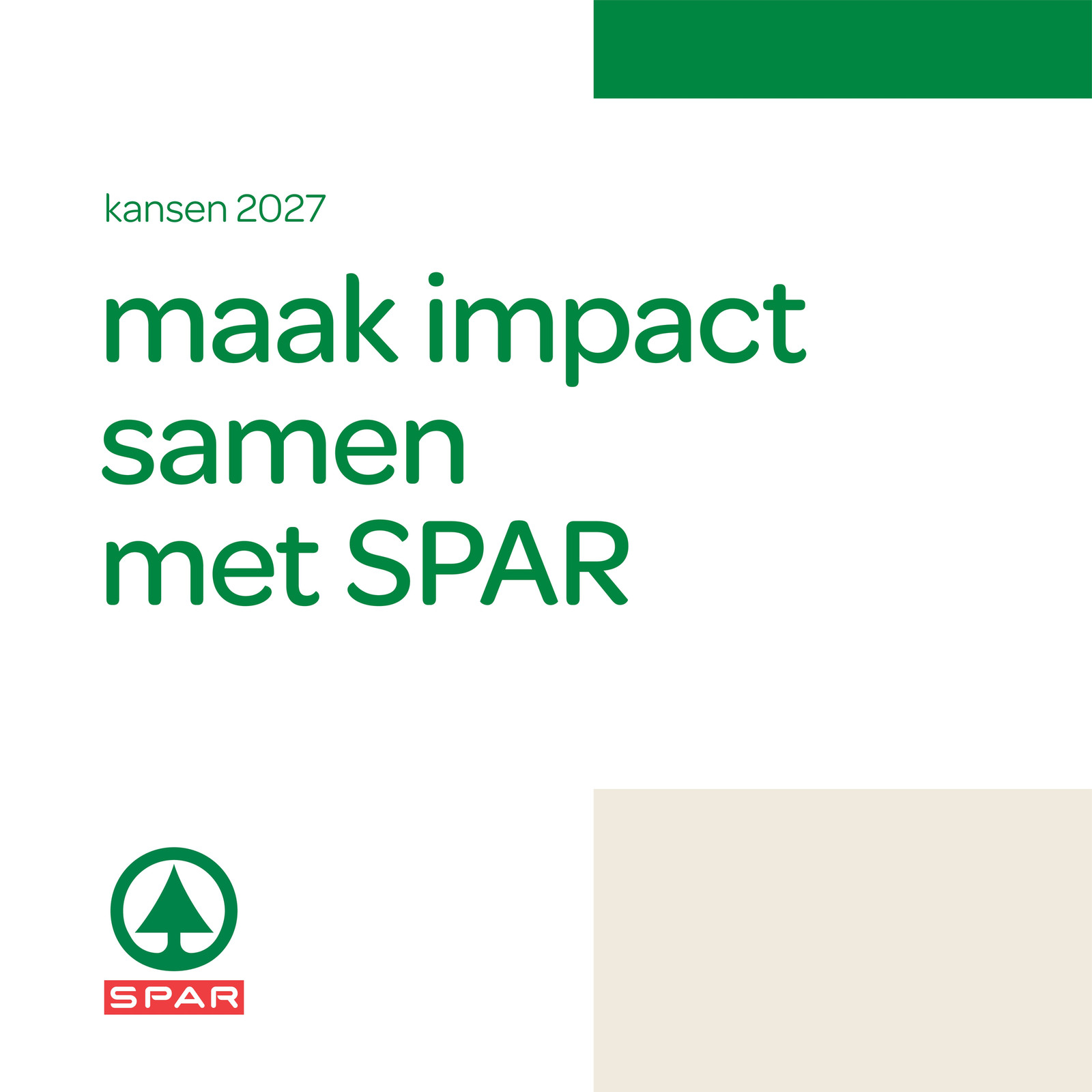 Spar Digitale Tariefkaart 2026
