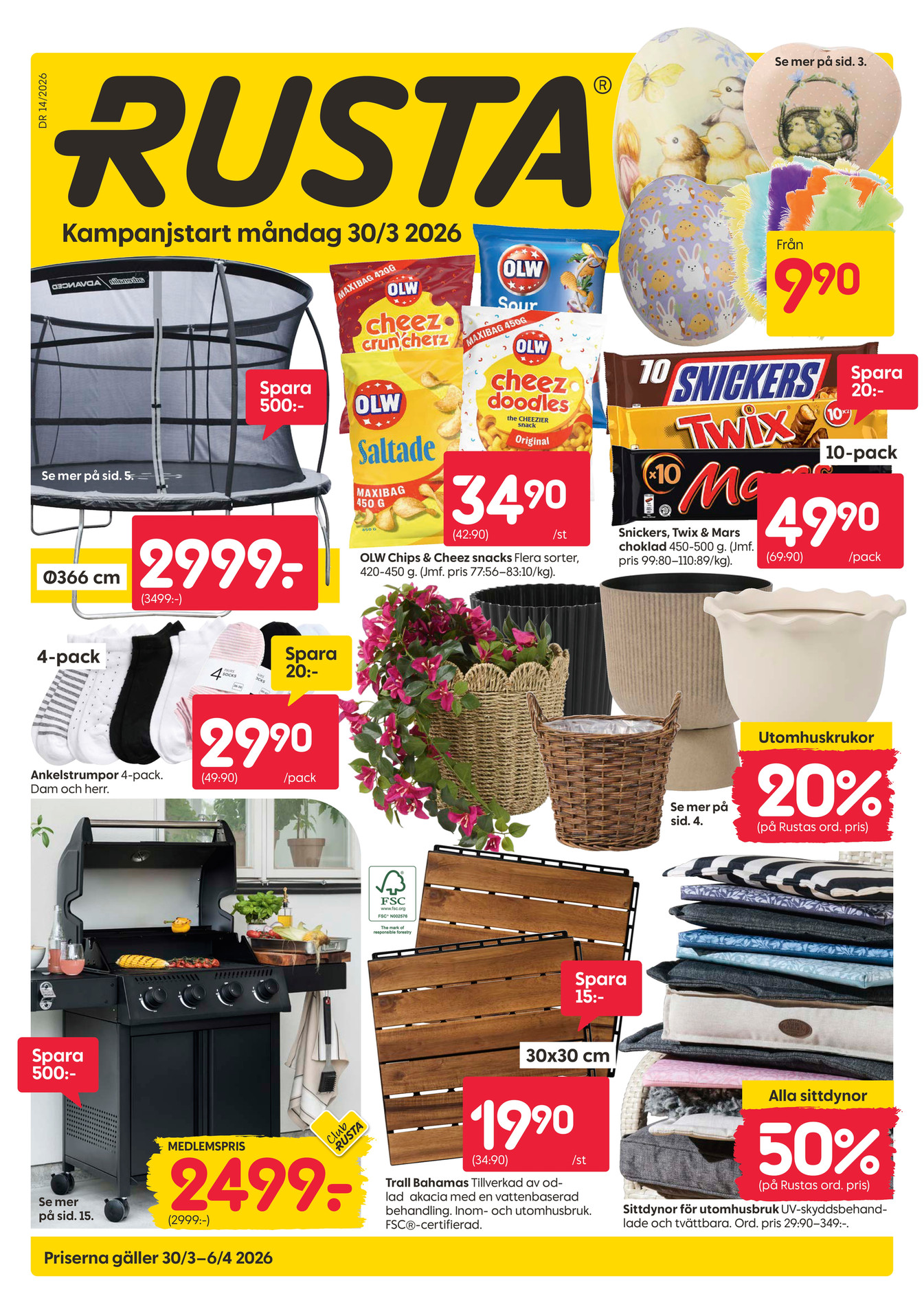 Rusta erbjudanden vecka 26