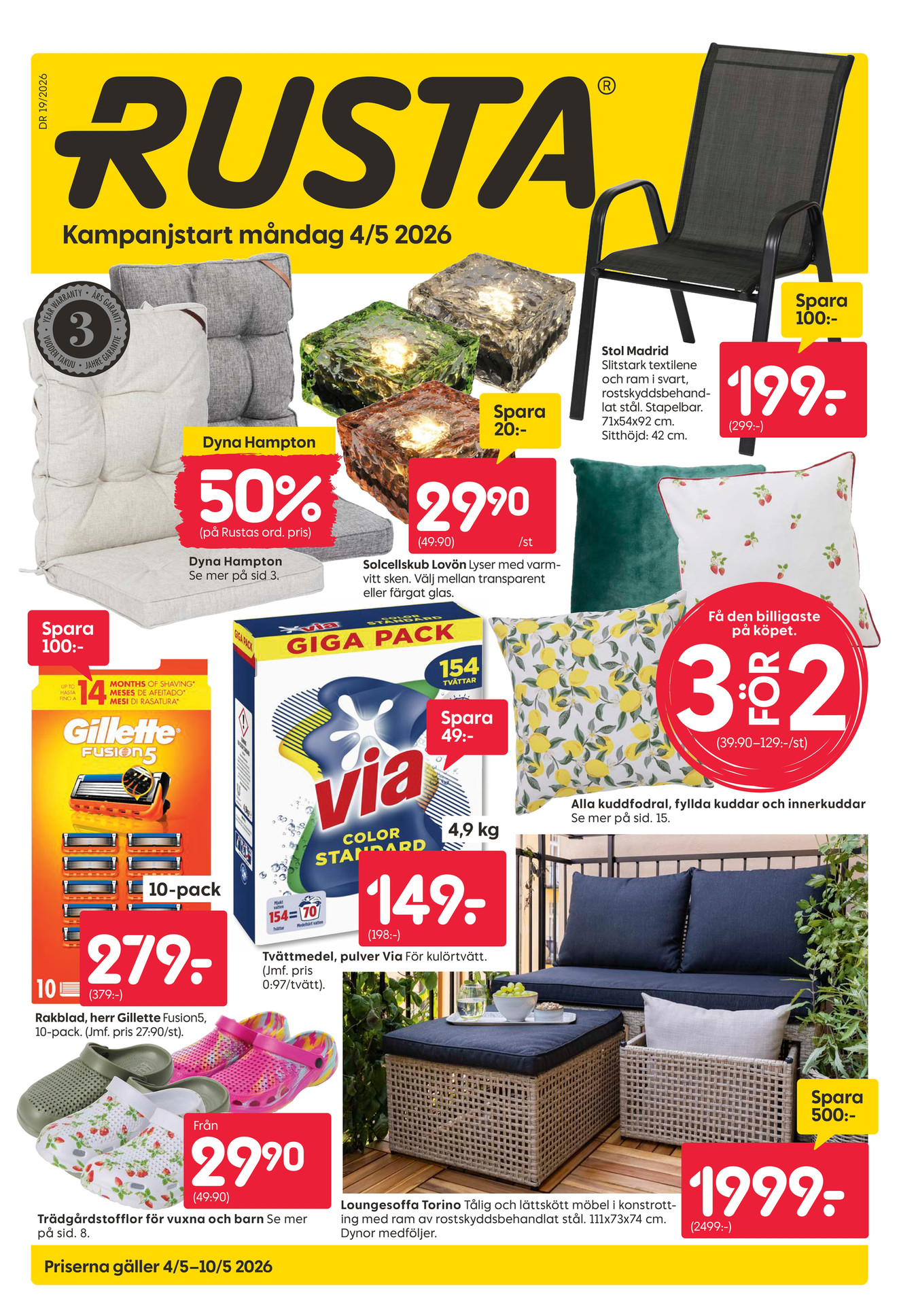 Rusta erbjudanden vecka 26