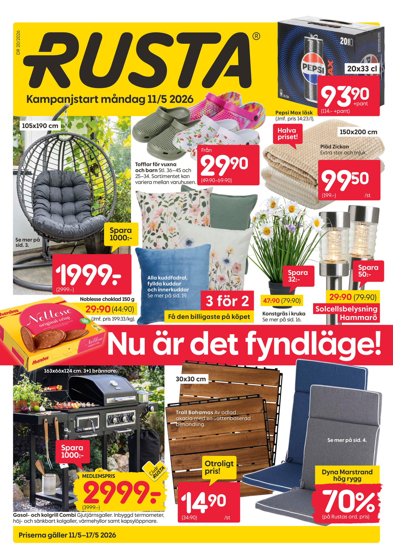Rusta erbjudanden vecka 26