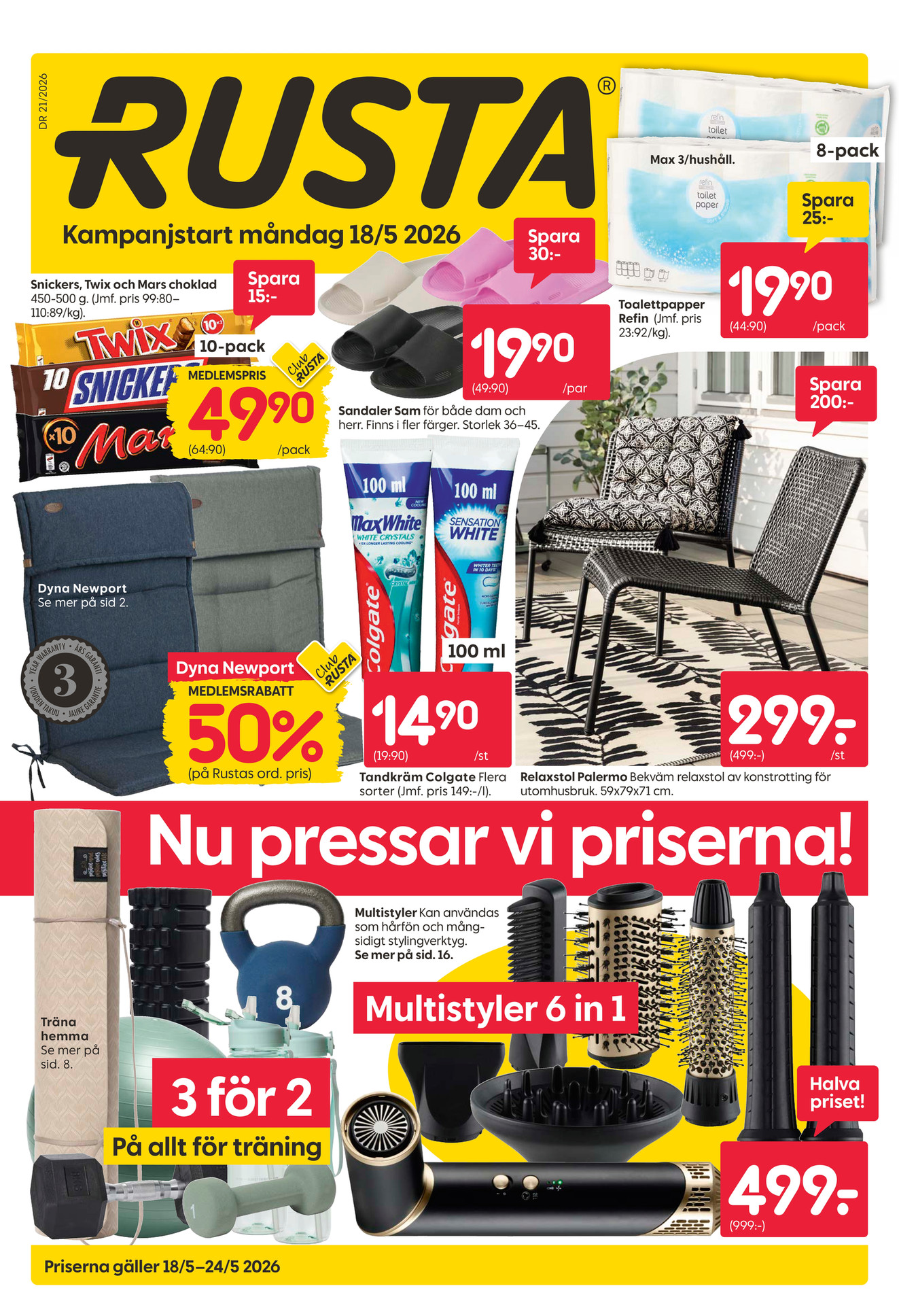 Rusta erbjudanden vecka 26