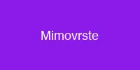 Mimovrste