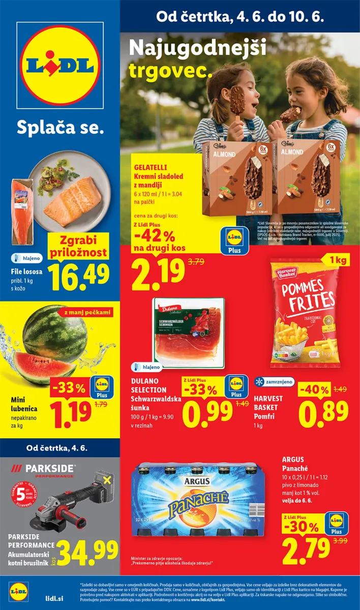 Lidlov Katalog od 4. 6.