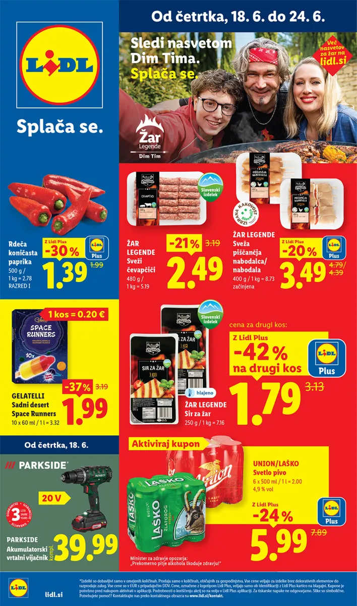 Lidlov Katalog od 18. 6.