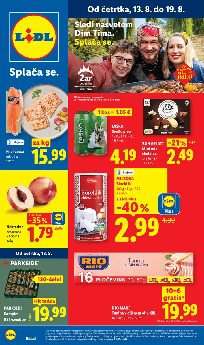 Lidlov Katalog od 13. 8.