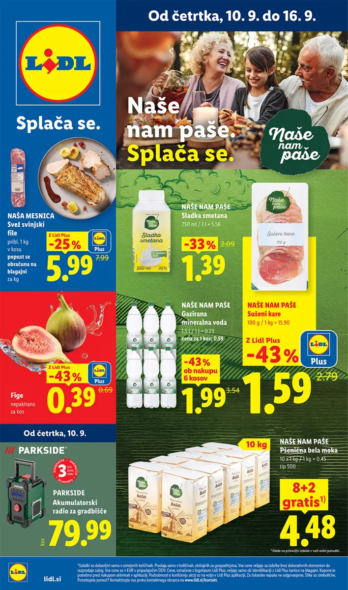 Lidlov Katalog od 10. 9.